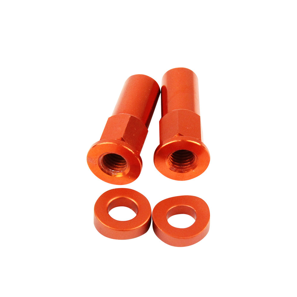 STATES MX RIM LOCK NUT KIT - ORANGE