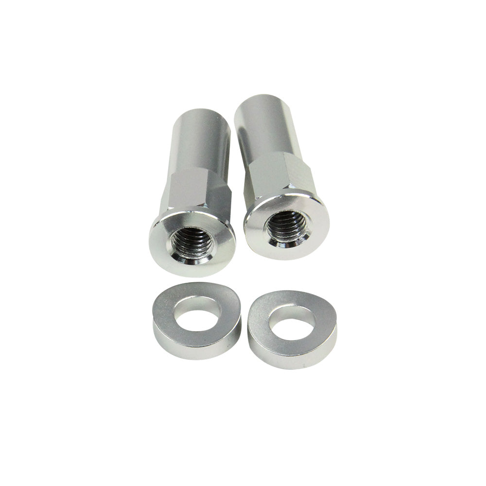 STATES MX RIM LOCK NUT KIT - SILVER