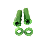 STATES MX RIM LOCK NUT KIT - GREEN