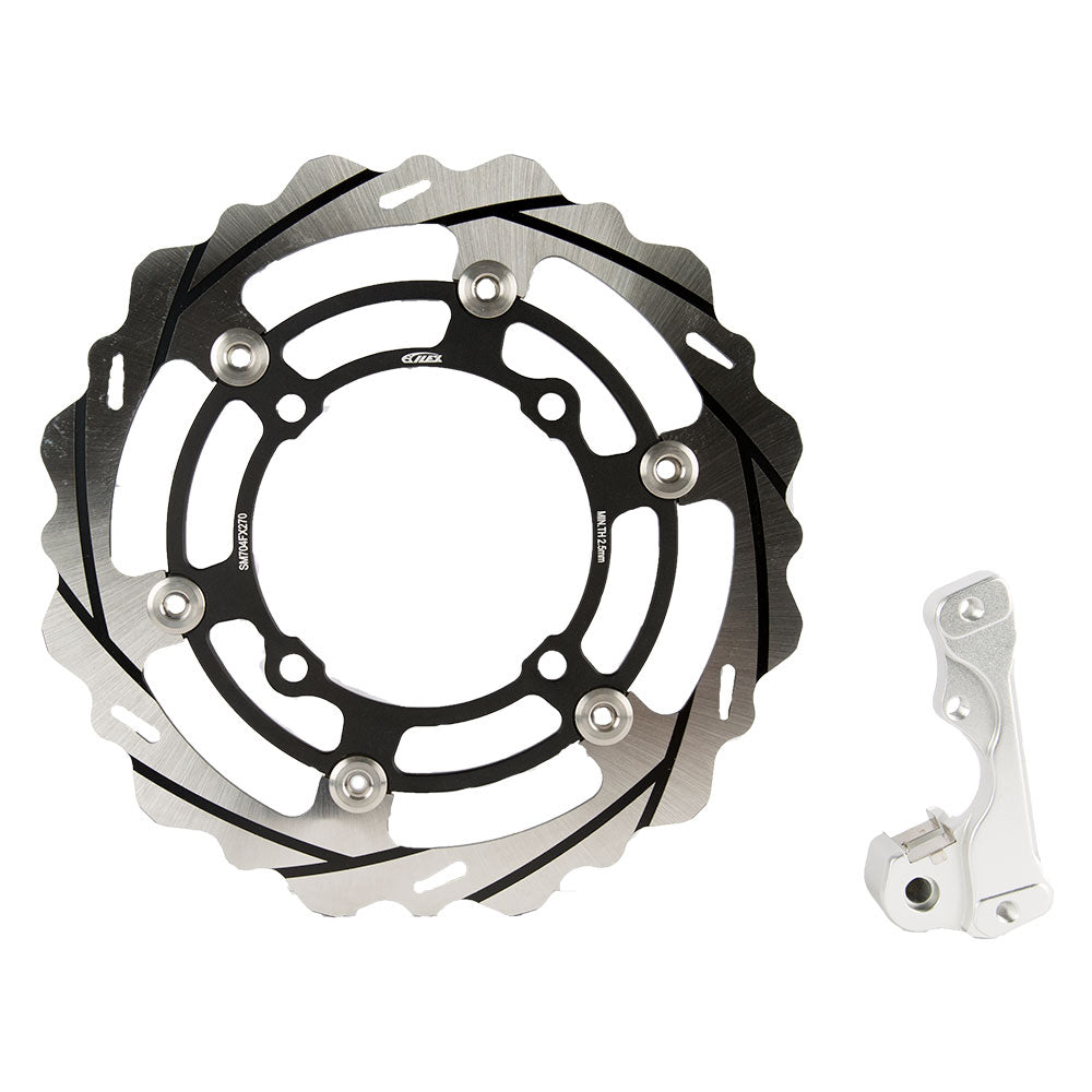 STATES MX 270MM OVERSIZE FRONT DISC KIT WITH BRACKET - KAWASAKI