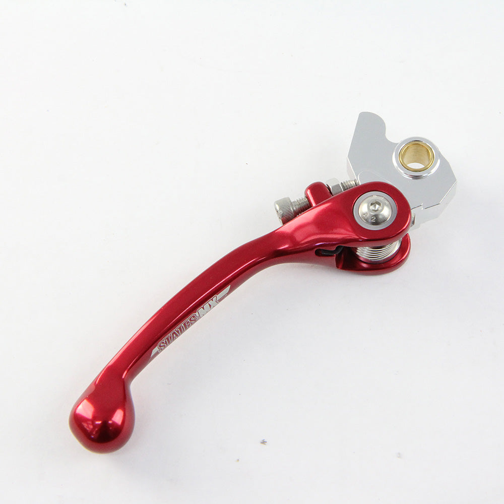 STATES MX FRONT BRAKE LEVER - STD FLEX - SUZUKI - RED