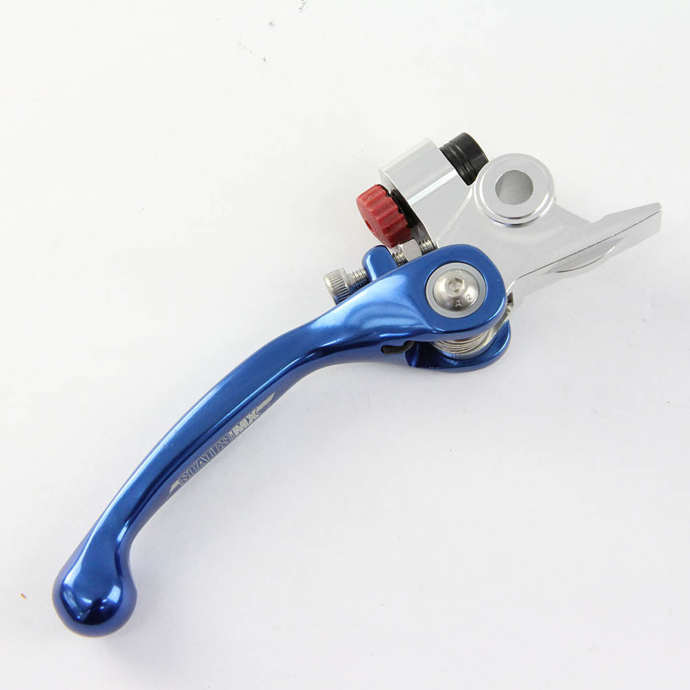 STATES MX FRONT BRAKE LEVER - STD FLEX - HUSQVARNA - BLUE