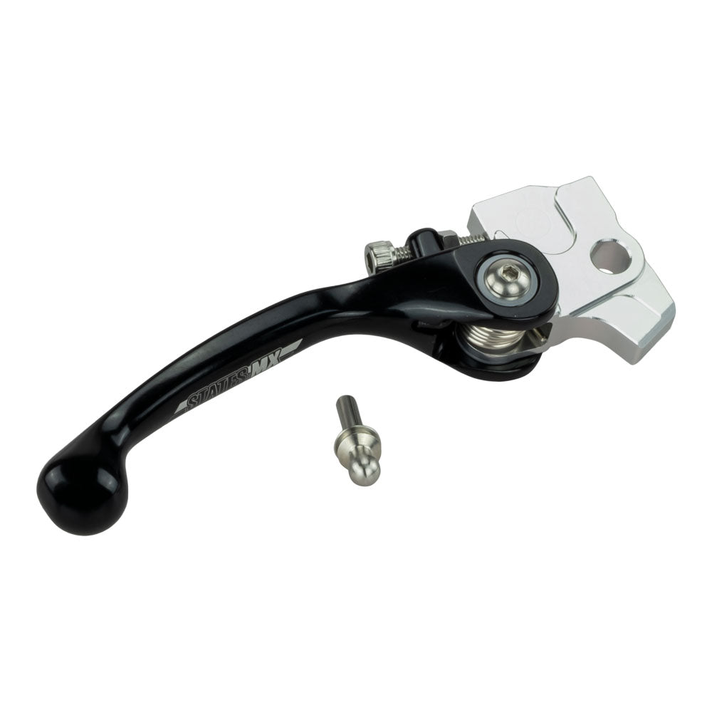 STATES MX LEVER BRAKE STD FLEX - KAWASAKI KX250 21/KX450 19-21 - BLACK