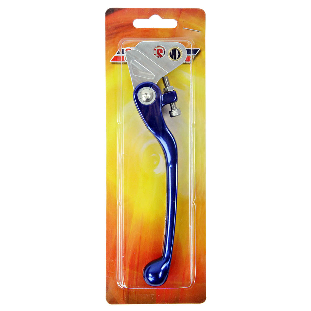 STATES MX CLUTCH LEVER - STD FLEX - SUZUKI/YAMAHA/KAWASAKI - BLUE