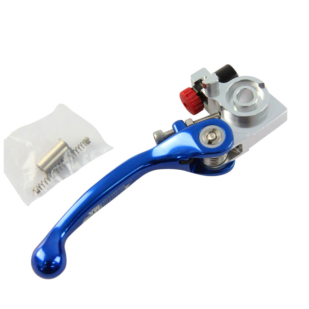 STATES MX CLUTCH LEVER - STD FLEX - HUSQVARNA - BLUE (BREMBO MASTER CYLINDER)