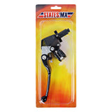 STATES MX UNIVERSAL CLUTCH PERCH AND LEVER - STD FLEX - BLACK