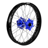 STATES MX REAR WHEEL 18 X 2.15 YAMAHA WRF 2019 ON - BLACK/BLUE/SILVER