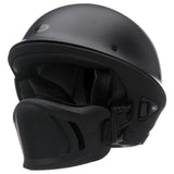 Bell Rogue Open Face Motorcycle Helmet - Matte Black