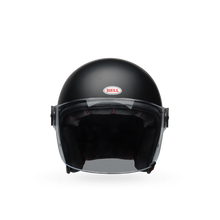 Load image into Gallery viewer, Bell RIOT Open Face Motorcycle Helmet - Solid Matte Black