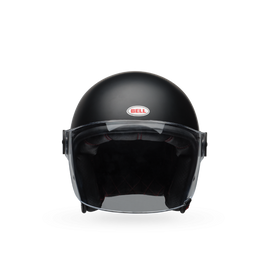 Bell RIOT Open Face Motorcycle Helmet - Solid Matte Black