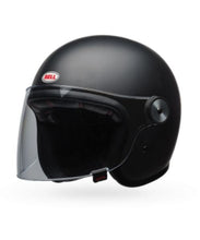 Load image into Gallery viewer, Bell RIOT Open Face Motorcycle Helmet - Solid Matte Black