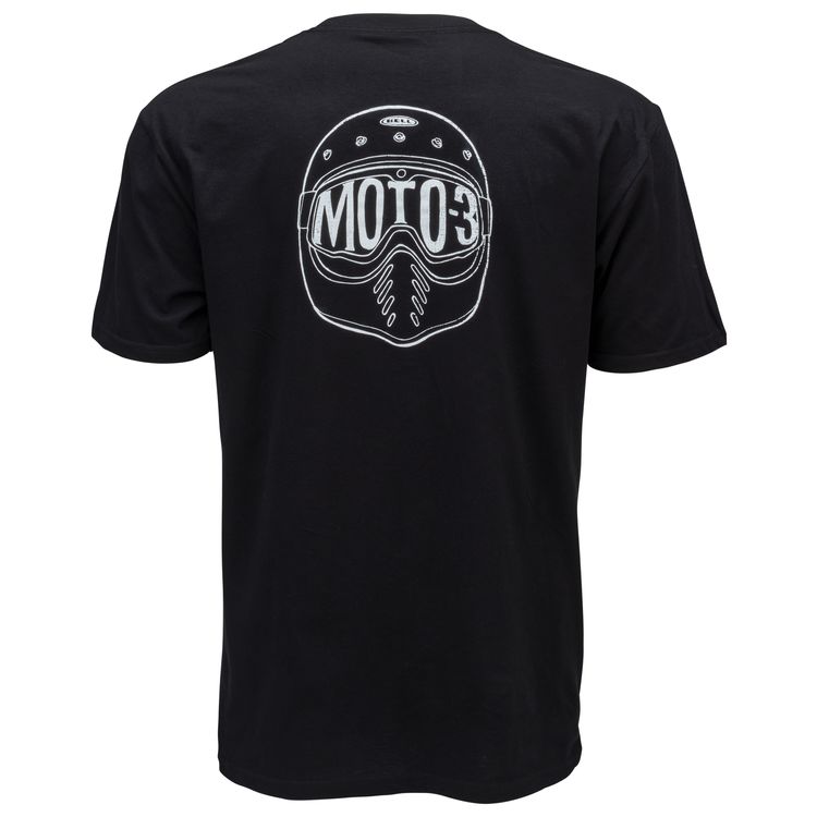 Bell Mens Casual Premium Moto 3 Tee - Black