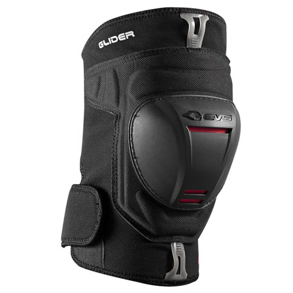 EVS Sports Motocross Bike Glider Knee Pads - Black