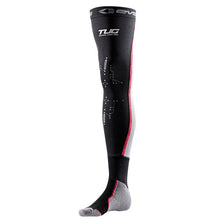 Load image into Gallery viewer, EVS T.U.G Fusion Compression Motocross Socks - Black/Grey