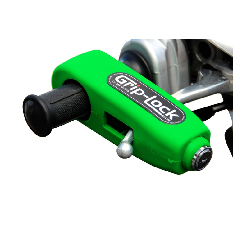 Grip Lock Green Handle Bar Lock