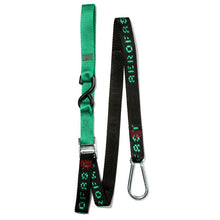 Load image into Gallery viewer, Aerofast MC37K Tiedown - 37mm Karabiner Hook - Green/Black