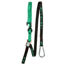 Load image into Gallery viewer, Aerofast MC2K Tiedown - 25mm Karabiner Hook - Green/Black