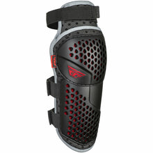 Load image into Gallery viewer, Fly Racing Barricade Flex Motocross Dirt Bike Youth Knee Guards - Black