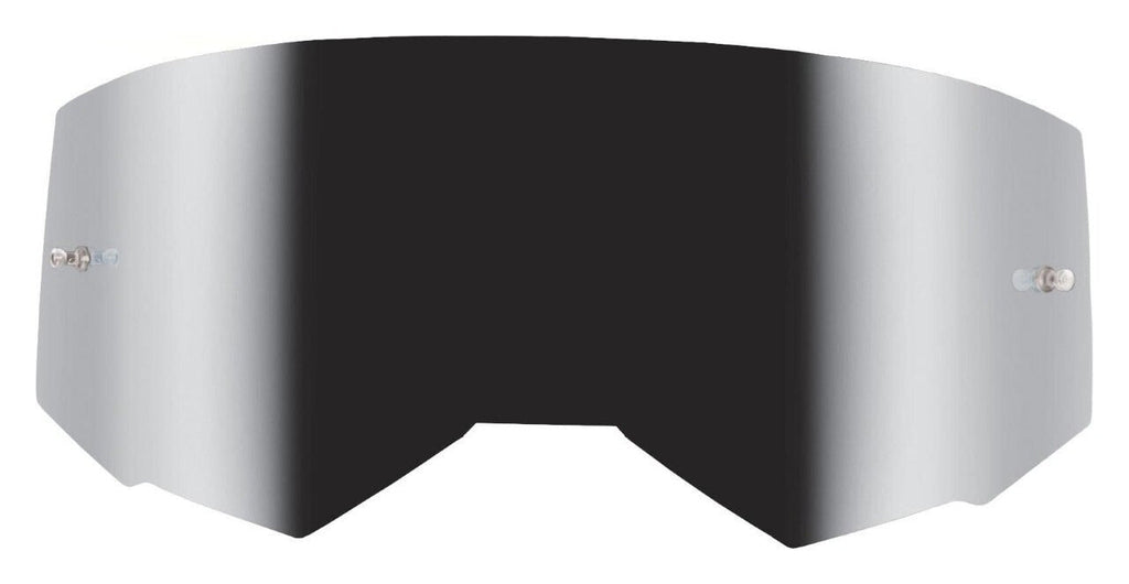Fly Racing Single Lens Youth Sil Mirror/Smoke W/Post