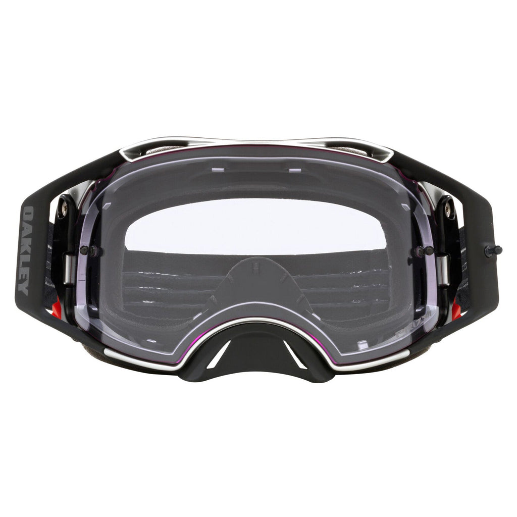 Oakley Airbrake MX Tuff Blocks Gunmetal Black - Prizm Low Light