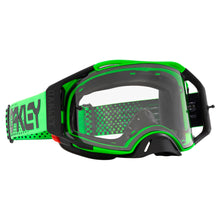 Load image into Gallery viewer, Oakley Airbrake MX Moto Green B1B - Clear