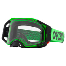 Load image into Gallery viewer, Oakley Airbrake MX Moto Green B1B - Clear