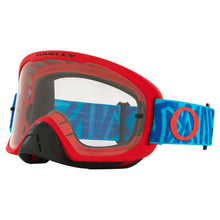 Load image into Gallery viewer, Oakley O Frame 2.0 Pro Angle Red Goggles With Clear Lens