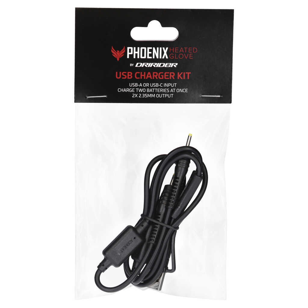 Dririder Phoenix Heated Leather Gloves Replacement Charger - View 1 | Everest Motorcycles