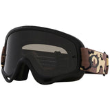 Oakley O Frame Desert Camo Sand Dark Grey Goggles With Clear Lenses