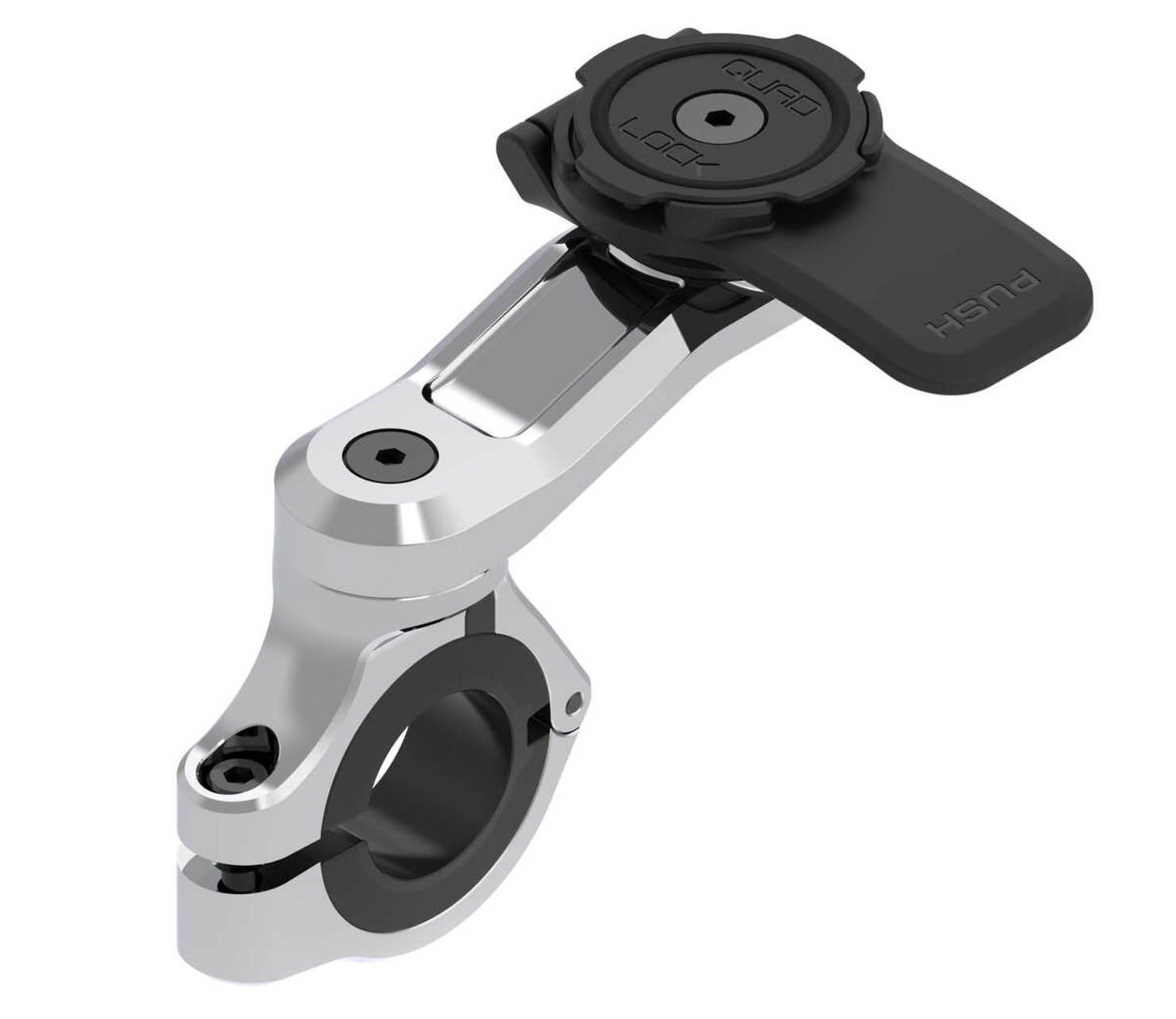 Quad Lock Motorcycle Handlebar Mount Pro - Chrome