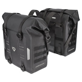 Dririder Everest Side Bag - 28L - Pair - Carbon Black - View 1 | Everest Motorcycles