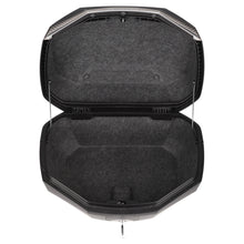 Load image into Gallery viewer, Dririder Shield Luxe Large Top Case - 48L - Black/Silver - View 2 | Everest Motorcycles
