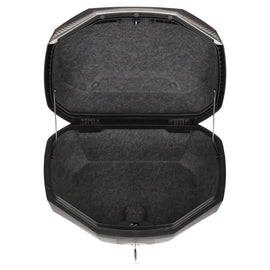 Dririder Shield Luxe Large Top Case - 48L - Black/Silver - View 2 | Everest Motorcycles