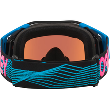 Load image into Gallery viewer, Oakley Airbrake Blue Wired Goggles with Dark MX Sapphire Iridium Lens
