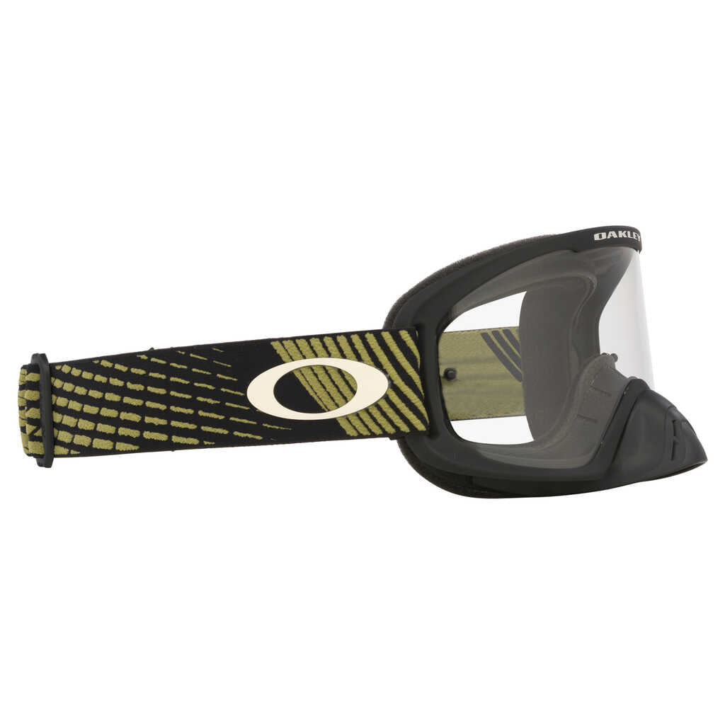 Oakley O Frame 2.0 Pro Green Rigid Goggles With Clear Lens