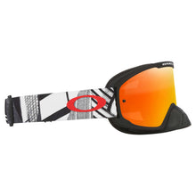 Load image into Gallery viewer, Oakley O Frame 2.0 Pro Black Forge Goggles With Fire Iridium Lens