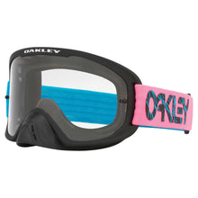 Load image into Gallery viewer, Oakley O Frame 2.0 Pro 2 Stroke Blue Pink Goggles With Clear Lens