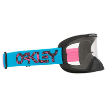 Load image into Gallery viewer, Oakley O Frame 2.0 Pro 2 Stroke Blue Pink Goggles With Clear Lens