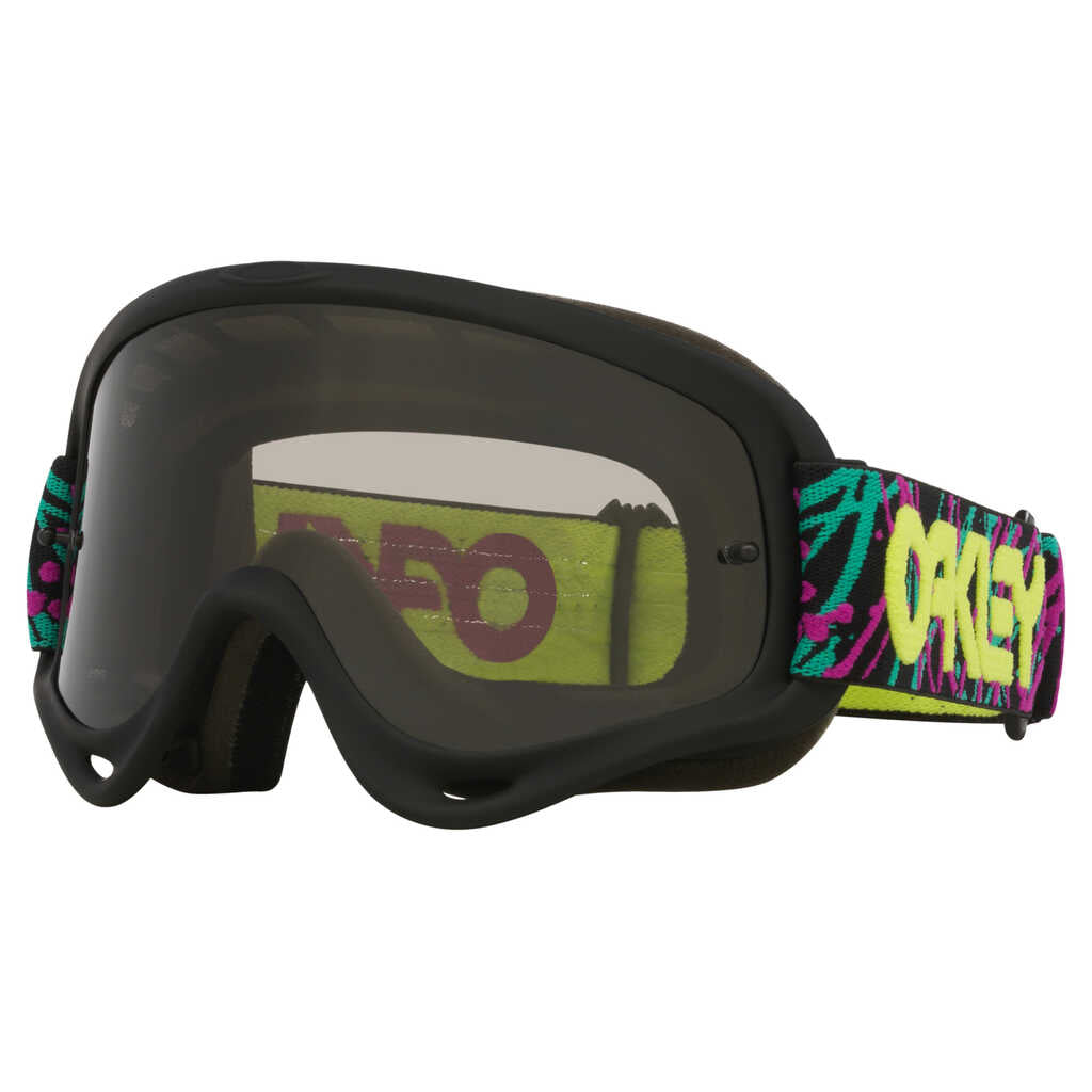 Oakley O-Frame Jaxson Black Goggles With Light Grey Lens