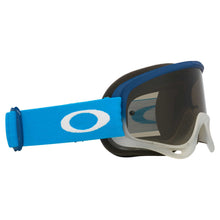 Load image into Gallery viewer, Oakley O-Frame Team Blue Goggles With Dark Grey Lens