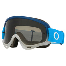 Load image into Gallery viewer, Oakley O-Frame Team Blue Goggles With Dark Grey Lens