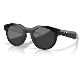 Oakley Meta HSTN Sunglasses With Prizm Black Polarised Lens - Black