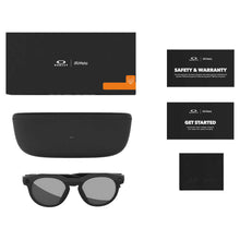 Load image into Gallery viewer, Oakley Meta HSTN Sunglasses With Prizm Black Polarised Lens - Black