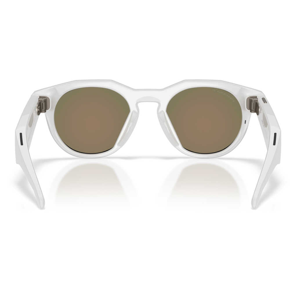 Oakley Meta HSTN Sunglasses With Prizm Ruby Lens - Warm Grey