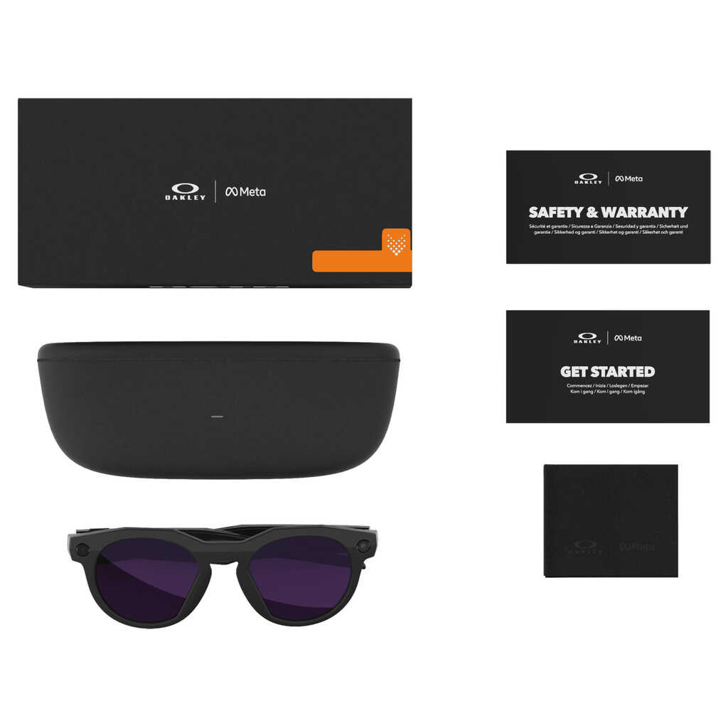 Oakley Meta HSTN Sunglasses With Transitions Amethyst Lens - Black