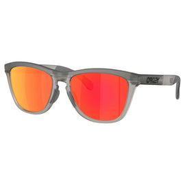 Oakley Frogskins XL Sunglasses With Prizm Ruby Lens - Matte Grey Smoke