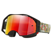 Load image into Gallery viewer, Oakley Airbrake MTB Green Camo Goggles With Prizm Trail Torch Lens
