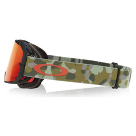 Oakley Airbrake MTB Green Camo Goggles With Prizm Trail Torch Lens