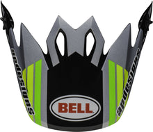 Load image into Gallery viewer, Bell Replacement MX-9 Peak Helmet Visor - Black/Green