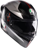 AGV K1 S Lap Helmet - Matt Black/Grey/Red